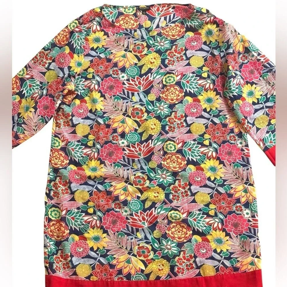 Talbots vibrant multicolor